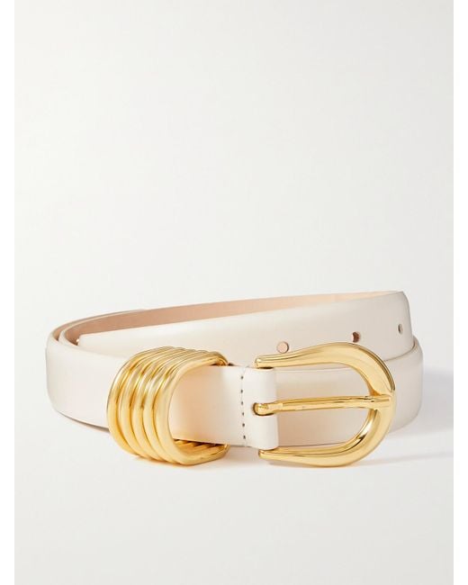 DEHANCHE Natural Hollyhock Leather Belt
