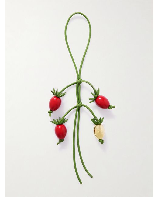【LOEWE】Paula's Ibiza ★トマトブランチ レザーバッグチャーム 0400022810910?wid=600&hei=800&