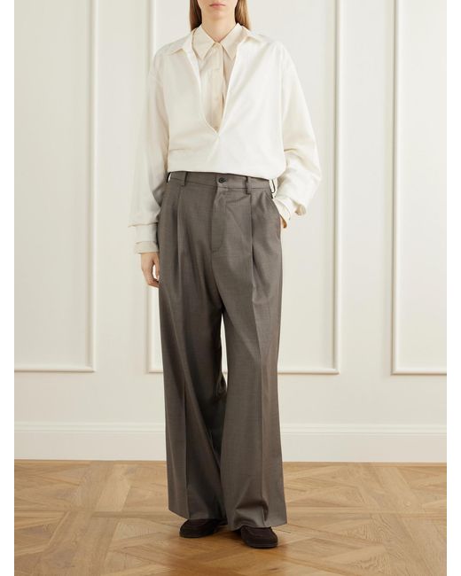 Ssstein White Skipper Cotton Shirt