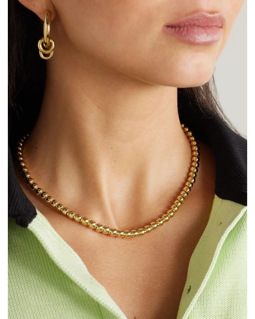 Laura Lombardi Natural Maremma-Plated Necklace