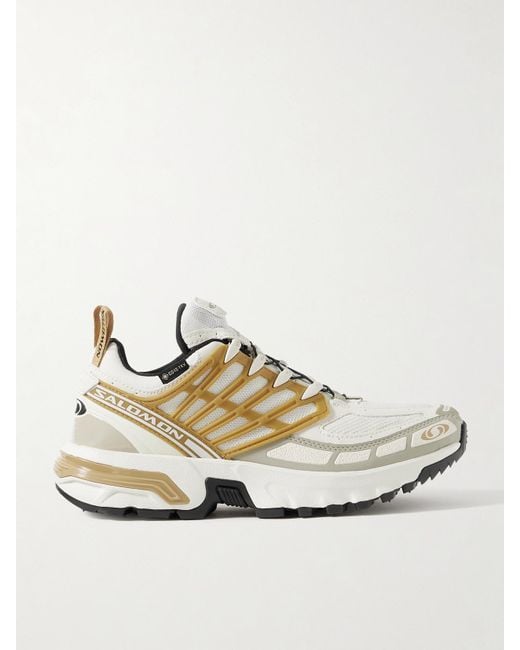 Baskets En Gore-Tex Et En Cuir Synthétique À Finitions En Caoutchouc Acs Pro Gtx Salomon en coloris Metallic