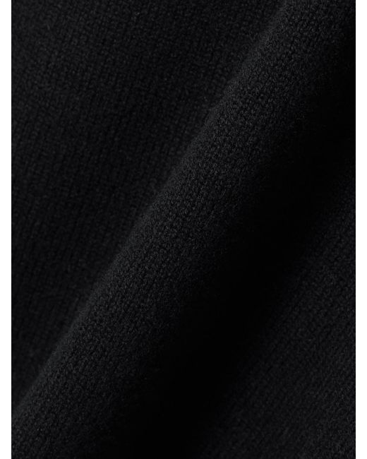 Carven Black Kaschmirpullover