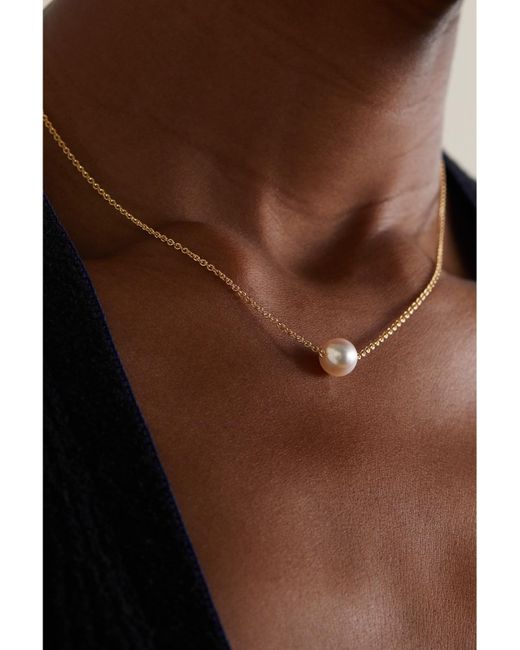 Mikimoto Natural 18-Karat Pearl Necklace
