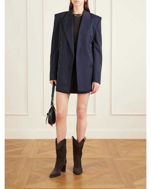 Paris Texas Brown Lavinia Suede Knee-Boots