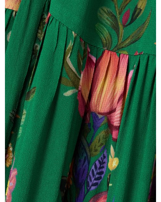 borgo de nor green dress Bianca Linen Maxi Dress - Waterlily Green