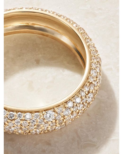 STONE AND STRAND Natural First Spark 14-Karat Diamond Ring