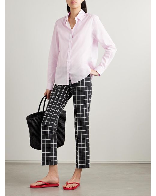 High Sport Pink James Cotton-Voile Shirt