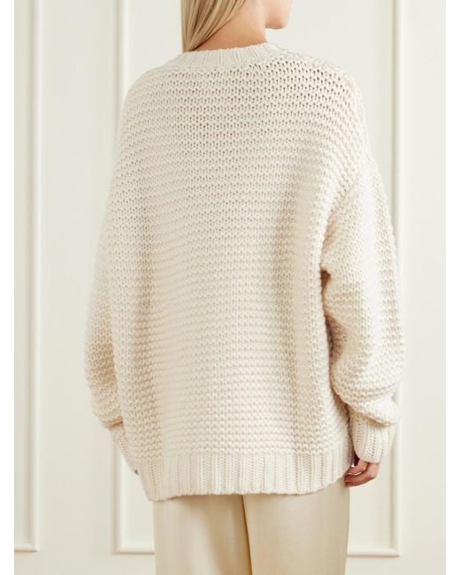 LeKasha Natural Maliojia Cashmere Sweater