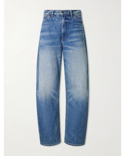 Nili Lotan Blue Tribeca Cotton-Blend Jeans