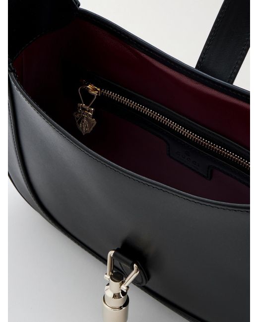 Gucci Black Jackie 1961 Leather Shoulder Bag