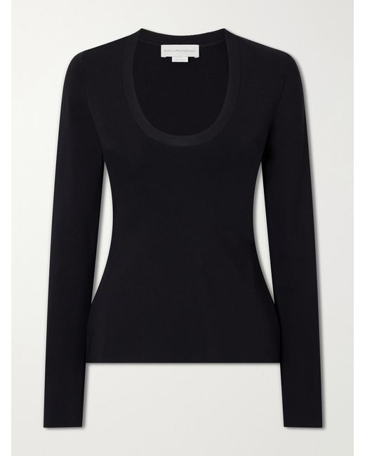 Stella McCartney Black Jersey T-Shirt