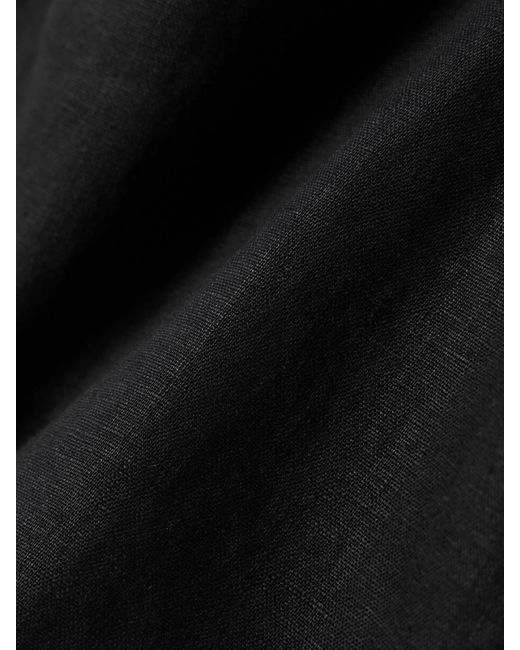Posse Black Alice Minirock Aus Leinen