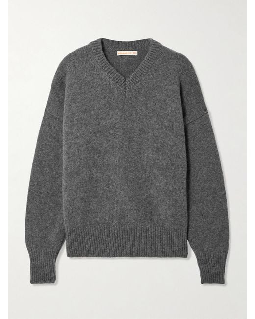 Pull En Laine Balla &Daughter en coloris Gray