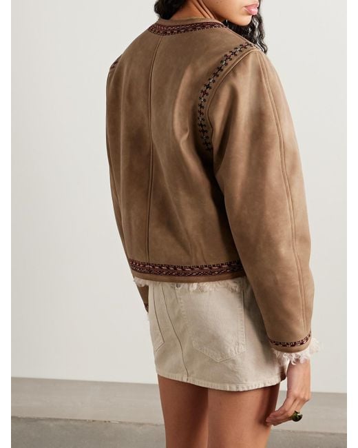 Isabel Marant Brown 'Cely' Jacket