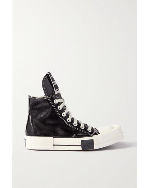 Rick Owens + Converse + Drkshdw Turbodrk Chuck 70 Coatedcanvas High