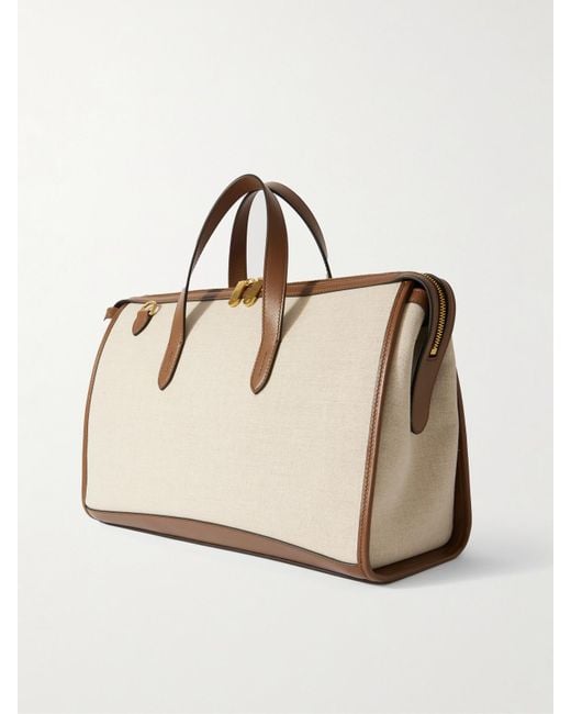 【関税&送料込】Bally Beckett N S Tote Bag In Canvas Bally Beckett Tote Bag in Brown | Lyst