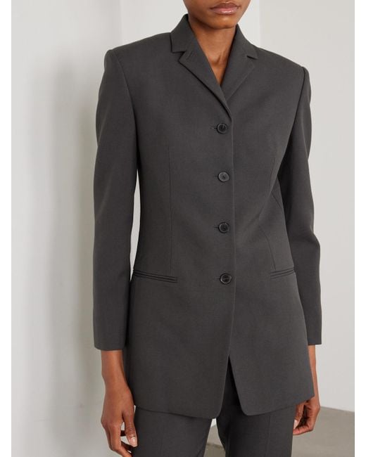 Calvin Klein Black Adrian Wool Blazer