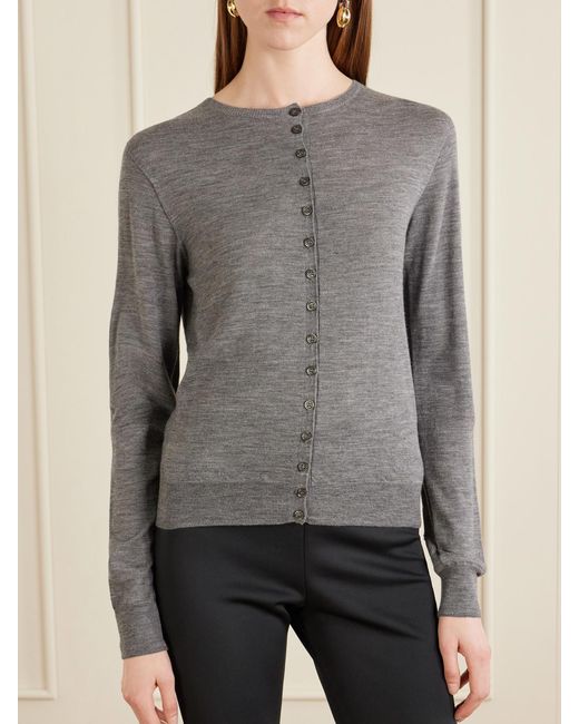 Kallmeyer Gray Crosby Merino Wool Cardigan