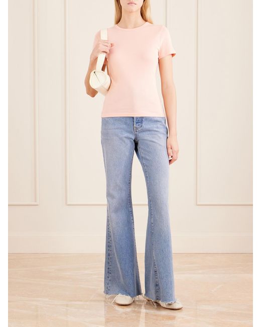 Matteau Pink Baby Cotton-Jersey T-Shirt
