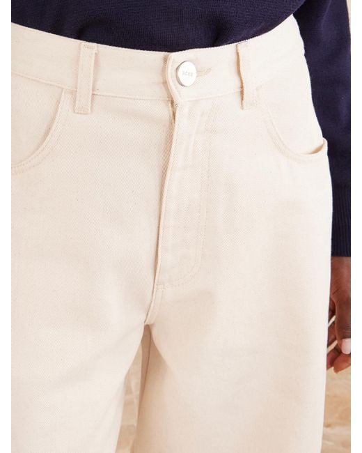 Rohe Natural Berber Barrel-Leg Jeans