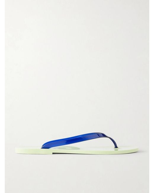Christopher Esber Blue Jo Pvc Flip Flops