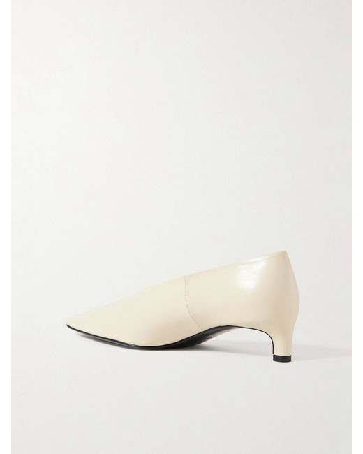 Jil Sander Natural Leather Pumps