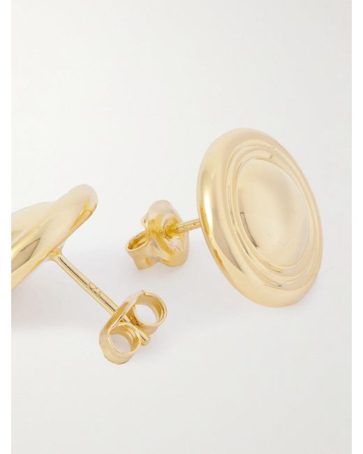 LIE STUDIO Natural The Eloise-Plated Earrings
