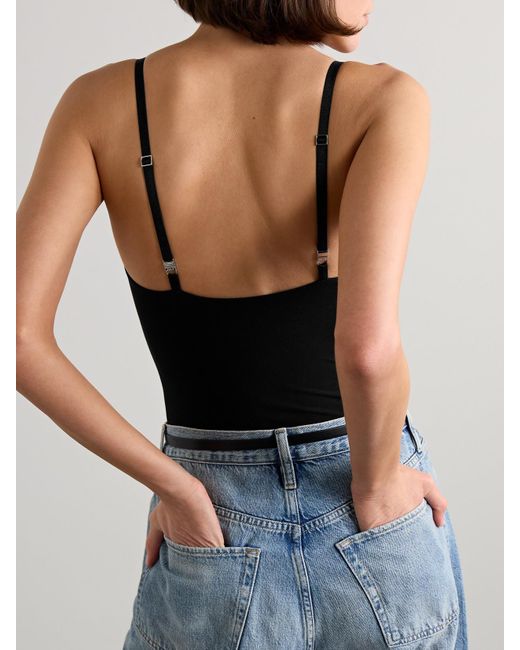 CDLP Black Body Aus Stretch-Lyocell