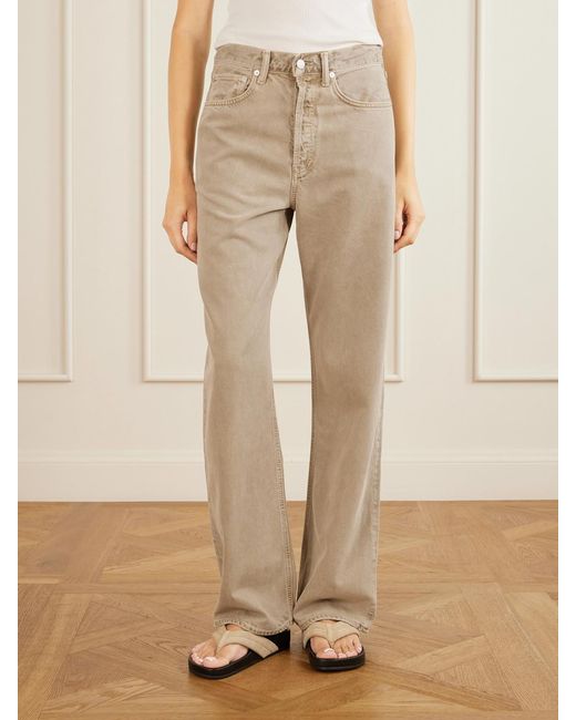 Agolde Natural Vintage Loose Straight-Leg Jeans