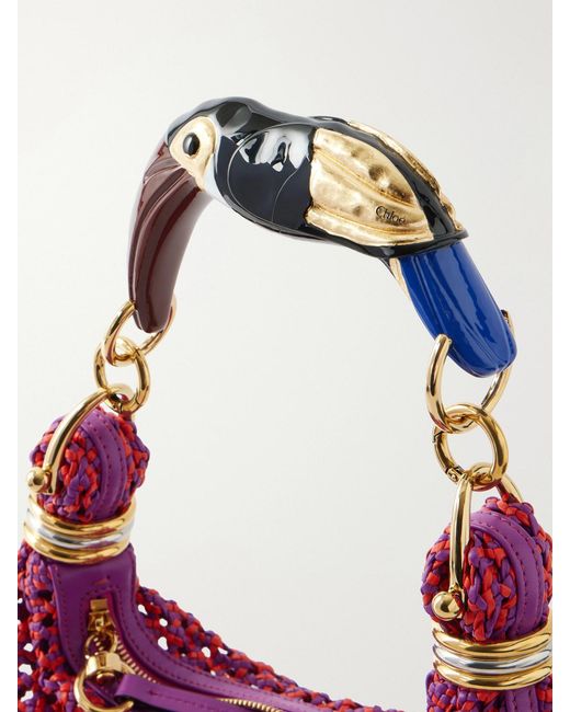 Chloé Pink Toucan Bracelet Shoulder Bag