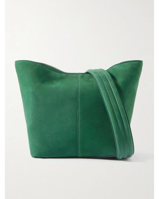 Metier Green Twist 18 Nubuck Bucket Bag