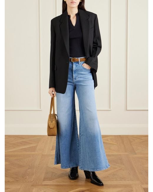 Veronica Beard Blue Jesse Flared Jeans