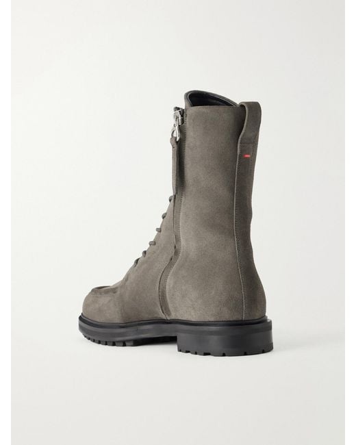 Aeyde Brown Tate Suede Ankle Boots
