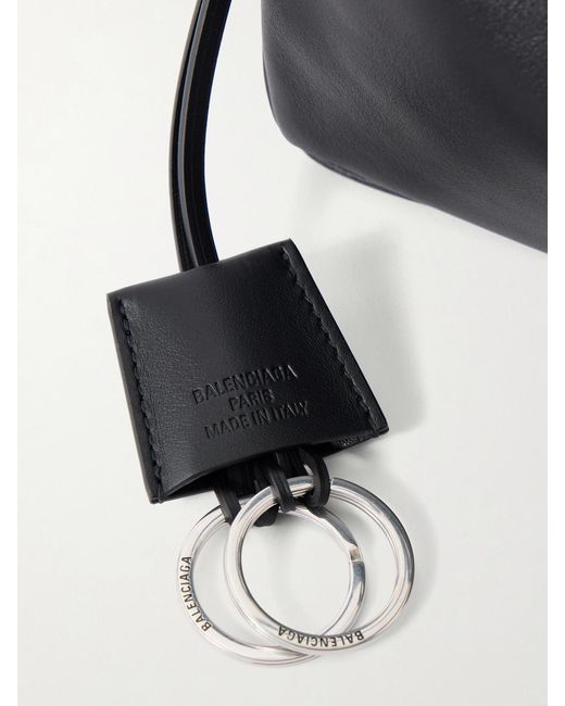 Balenciaga Black Rodeo Mini Leather Tote