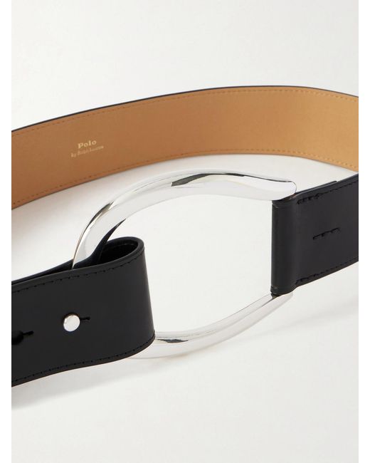 Polo Ralph Lauren Black Leather Belt