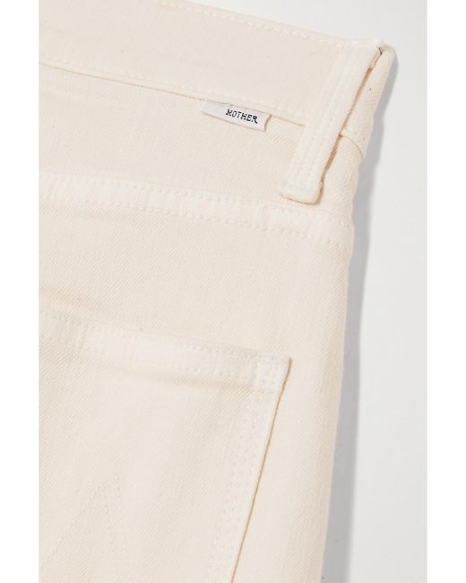 Mother Natural Net Sustain The Curbside Cargo Flood High-Rise Tapered Jeans