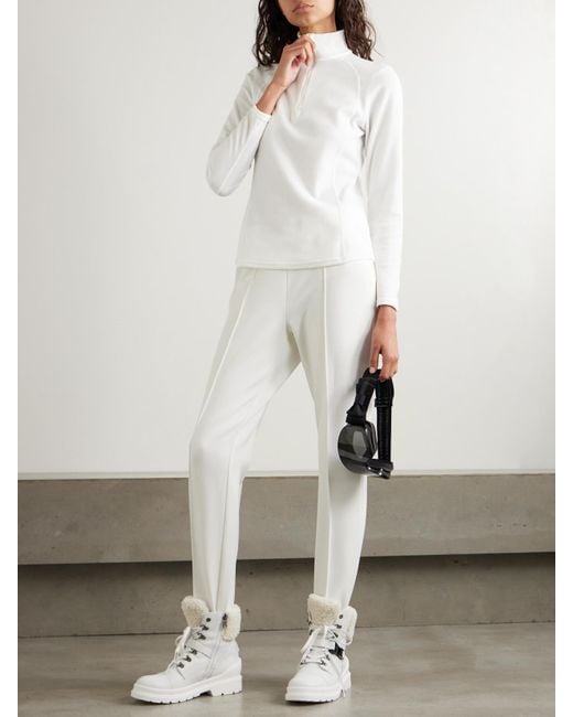 Bogner White Medita Fleece Base Layer