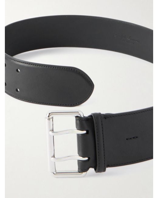 Ralph Lauren Black Gürtel Aus Leder