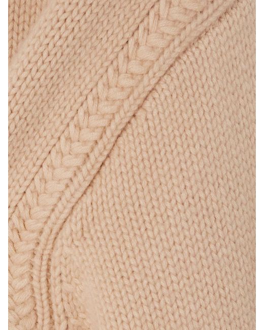 Chloé Natural Cotton And Cashmere-Blend Sweater