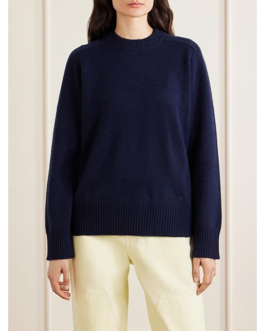 Loulou de Saison Blue Baltra Cashmere Sweater