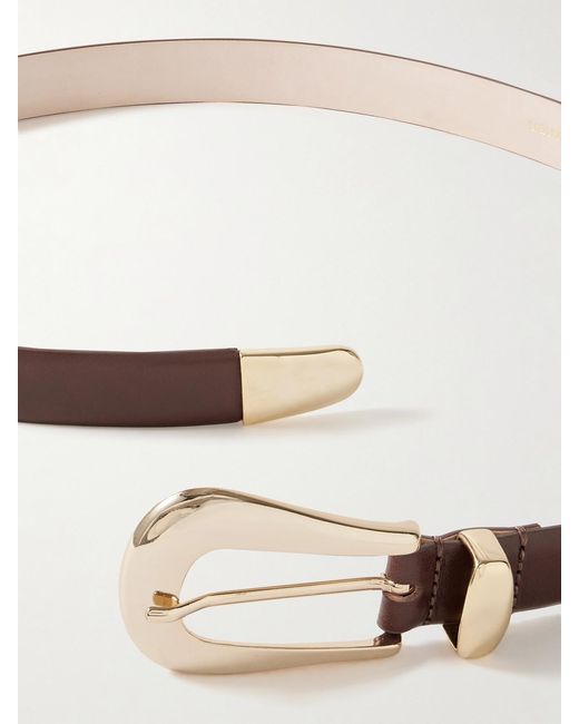 DEHANCHE Brown Colette Leather Belt