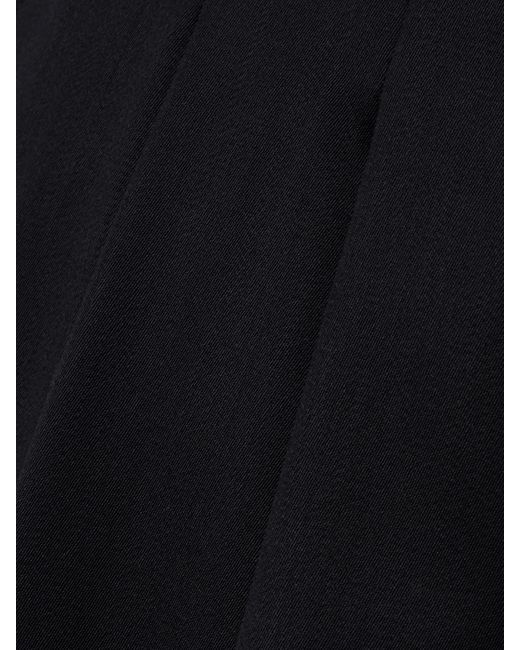 Pantalon Droit En Lin À Plis Sullivan Twp en coloris Blue
