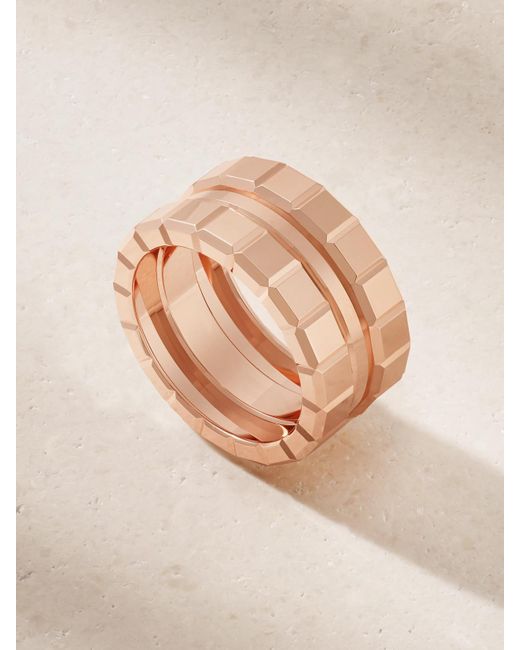 Chopard Natural Ice Cube Ring Aus 18 Karat Roségold