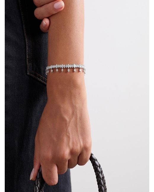 Anita Ko Natural Atlas 18-Karat Diamond Bracelet