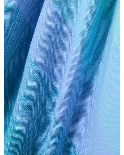 Marrakshi Life Blue Striped Cotton Coverup