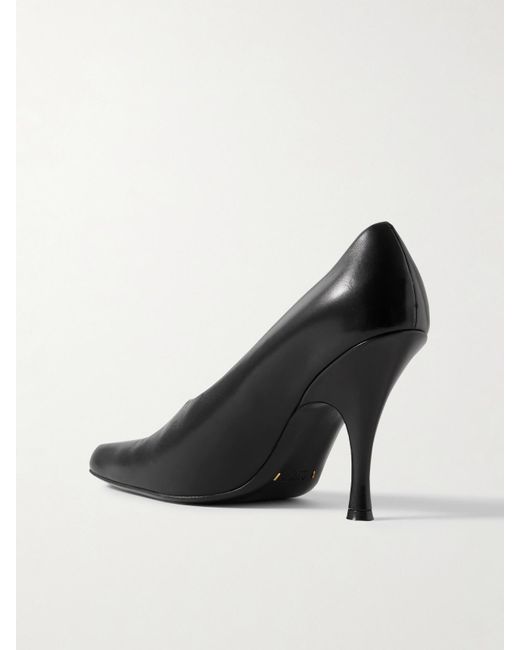 Khaite Black Eva Pumps Aus Leder