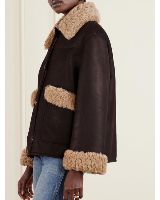 Bally Brown Shearling Jacket