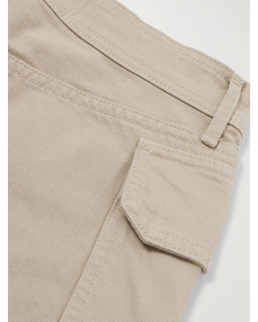 Veronica Beard Natural Taylor Verkürzte, Hoch Sitzende Jeans Mit Weitem Bein