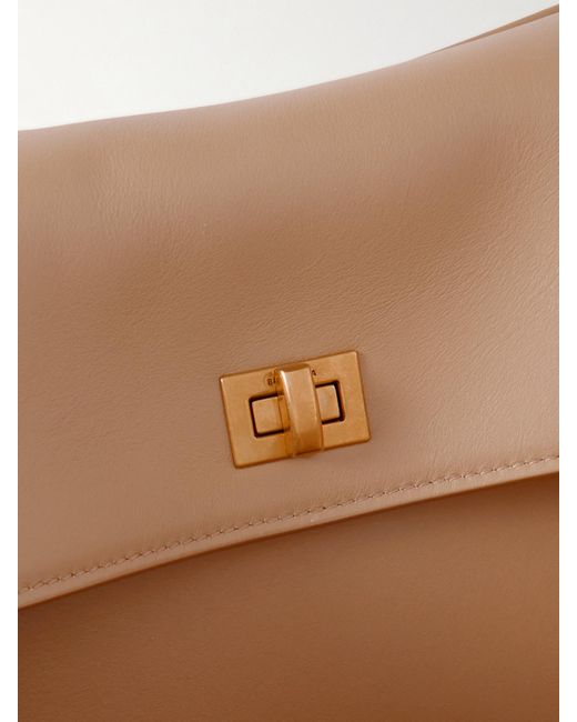 Balenciaga Brown Rodeo Large Leather Shoulder Bag