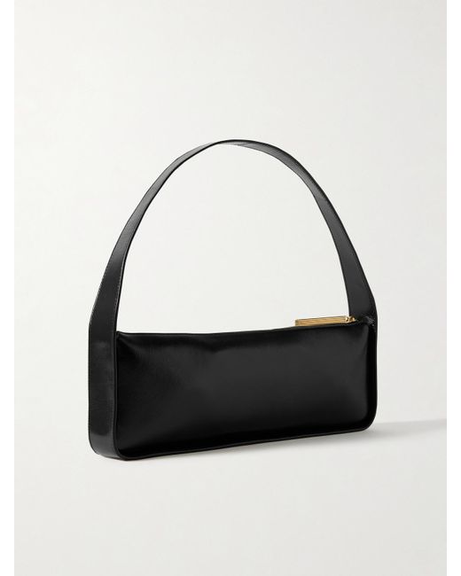 Khaite Black Lori Schultertasche Aus Leder